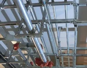 巴里坤哈萨克成品支架分享抗震支吊架的施工管理要点